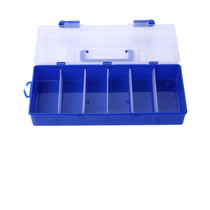 Grande boîte de rangement portable et étanche <span class=keywords><strong>pour</strong></span> <span class=keywords><strong>leurres</strong></span> de pêche, idéale <span class=keywords><strong>pour</strong></span> la pêche en mer et en lac, accessoires multifonctionnels en plastique - Product Image 1