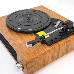 Prix usine personnalisé moderne disque vinyle <span class=keywords><strong>Gramaphone</strong></span> système de son haut-parleurs Bluetooth externes lecteur de platine vinyle - Product Image 5