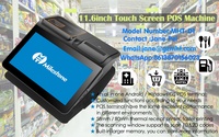 Tablette tactile Windows Mobile tout-en-un, système de point de vente, terminal de point de vente, tablette Windows avec imprimante MHT-D1 11,6 pouces 10 pouces