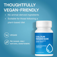 Comprimés directs de calcium et de magnésium d'approvisionnement d'usine pour un bon supplément de santé pour l'exportation