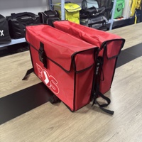 Sacs de Selle de Moto Imperméables 2 Pièces, Sacs Latéraux Universels 49L Grande Capacité pour Moto et Scooter