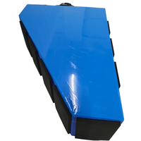 Haute puissance 72V 5000W 3KW E-Bike Triangle batterie 24Ah capacité nominale 60A BMS 1000W Compatible 48V 52V 60V sacs Style de porte-bagages arrière