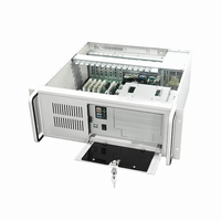 Precio de Fábrica, Ordenador Industrial ODM, Chasis de Montaje en Rack 4U, Panel PC con 2x3.5" HDD/2x5.25" Unidad Óptica, 6 Puertos COM, en Stock