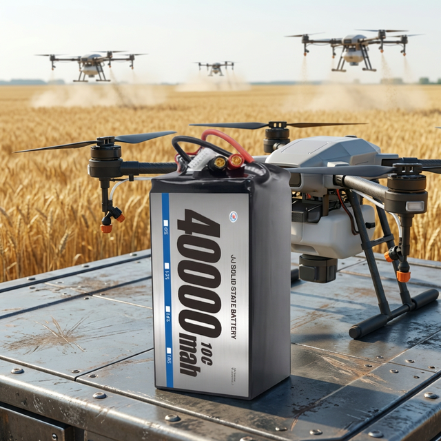 Manufacturer Agriculture Drone Solid State Battery Hv 4.45V 40000mah 45000Mah 6s 12s 14s 18s for Heavy Delivery Aircraft Drone
