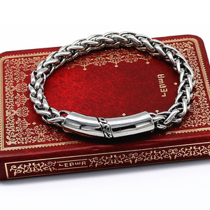 yunnique Fashion Snake <b>Chain</b> Bracelet 316 <b>Titanium</b> Steel Magnetic Clasp Unisex Jewelry - Product Image 4