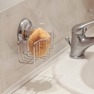 304 in acciaio inox argento rimovibile a parete ad asciugatura rapida lavello da cucina porta spugna - Product Image 4
