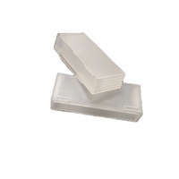 Boîtes de lames de microscope de laboratoire en plastique transparent, 50 pièces/paquet, marque MJ, modèle 0016-3, fabriqué à Taïwan, OEM/ODM/OBM