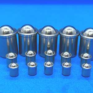 Perno de bola de acero inoxidable 304 con cabezal de bola de ajuste a presión con resorte para posicionamiento y piezas mecánicas - Product Image 2