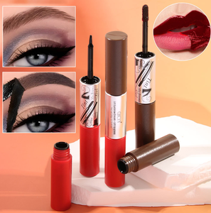 Lápiz Labial en <span class=keywords><strong>Gel</strong></span> <span class=keywords><strong>de</strong></span> Larga Duración con <span class=keywords><strong>Gel</strong></span> para <span class=keywords><strong>Cejas</strong></span>, Resistente al Agua, Doble Punta, Marca Privada - Product Image 4