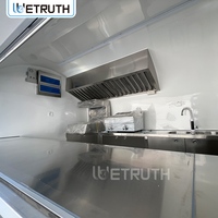 Wetruth Équipement de cuisine commercial pour Food Truck : Friteuse à poulet rond, Glace italienne, Tacos, Pizza, Grill Shawarma, Kawaii