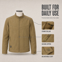 Veste tactique softshell pour homme, coupe-vent, respirante, résistante à l'eau, pour la patrouille, l'entretien et les activités de plein air