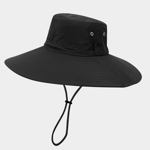Sombrero de Pesca y Escalada Plegable de Poliéster Personalizado para Exteriores con Cordones, <span class=keywords><strong>Gorra</strong></span> de <span class=keywords><strong>Sol</strong></span> para Uso Casual y Viajes - ¡Gran Oferta! - Product Image 5