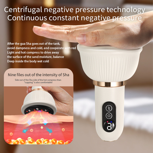 Masajeador de terapia de ventosas eléctrico con logotipo OEM, masaje de ventosas de calefacción fuerte, producto de terapia estimulante - Product Image 6