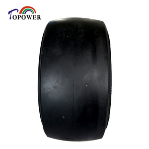 Venta Caliente: Remolque Plano de Alta Resistencia para Camiones de Remolque, Neumático Sólido 40x10x30, Suministro de Fábrica con Altos Estándares de Calidad - Product Image 4