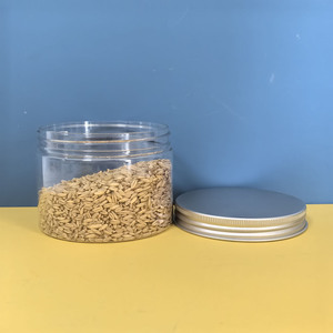 Cấp Thực Phẩm Bán Buôn Rõ Ràng Nhựa Thức Ăn Vật Nuôi Lọ 250Ml 350Ml 500Ml 600Ml Với Nhôm Vít Top Cap Cho Cookie Các Loại Hạt - Product Image 3