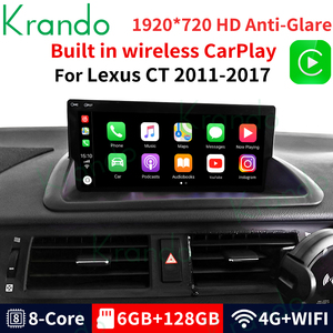 Autoradio 10.25 ''pour Lexus <span class=keywords><strong>CT</strong></span> CT200 2011-2017 Radio Android Navigation GPS Monitor 4G Sim WiFi Wireless CarPlay Auto Head Unit - Product Image 3
