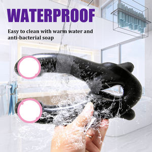 Vibromasseur <span class=keywords><strong>Dildo</strong></span> Kovida à double tête, vibromasseur strap-on pour femmes lesbiennes, vibromasseur à 10 vitesses, jouet sexuel <span class=keywords><strong>Dildo</strong></span> pour femmes lesbiennes - Product Image 4