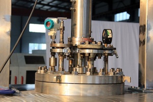 Réacteur en acier inoxydable bibo 50L 100L 200L 500L pour production pilote en laboratoire, incluant les composants essentiels : cuve, moteur - Product Image 4