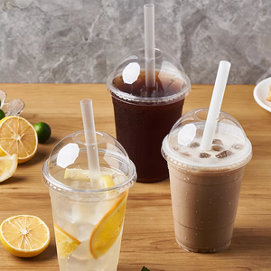 <span class=keywords><strong>F</strong></span> Logo personalizzato tazza usa e getta per animali domestici a parete singola frullato bevande fredde trasparente caff<span class=keywords><strong>è</strong></span> ghiacciato tazza di plastica 9oz 12oz 14oz 16oz 32oz taglie - Product Image 3