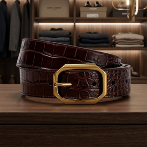 Accesorios de Cuero Vacuno de Lujo para Hombre, Ideas de Regalo, Longitud Personalizada, a la Moda, Resistentes al Agua, Regalos de Cuero Genuino para el Día de San Valentín - Product Image 1