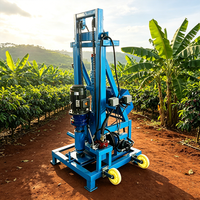 Foreuse hydraulique électrique MIKTON MKD-120D pour puits d'eau, petite, portable, économique, à retour sur investissement élevé