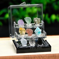 Nouveau Design Cristal Spécimen Pierre Précieuse Naturelle Artisanat Améthyste Minérale pour la Décoration