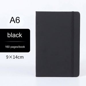 Custom Logo Promotional Business Gifts PU Leather Hard Cover Notebooks A6 Students Binding Hardcover A5 Diary <b>Journal</b> Notebook - Product Image 2