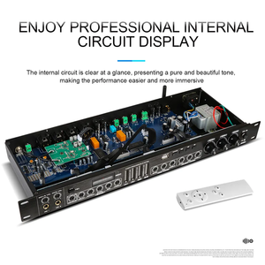 德普生FBX-<span class=keywords><strong>3</strong></span>专业KTV前置效应器数字音频处理器，适用于大型会议家庭派对婚礼卡拉ok - Product Image 4