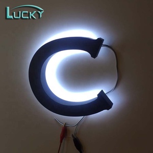 Khối Phong Cách Kim Loại Thư Xếp Thắp Sáng Thư Kênh Cho Sử Dụng Thương Mại - Product Image 1