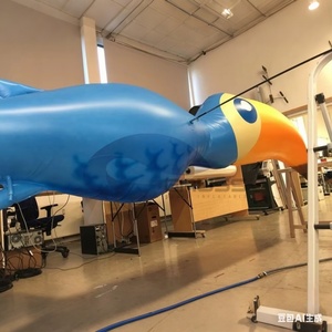 Modello Pubblicitario Gonfiabile Volante a Forma di Tucano da 3,8m, Controllato via Radio, per Spettacoli, Prezzo di Fabbrica - Product Image 4