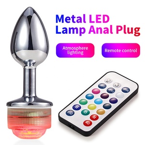 Flashing Light Butt Plug: Vibrating & Remote-Controlled