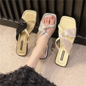 2024 женские модные сандалии tendance сандалии и тапочки для женщин