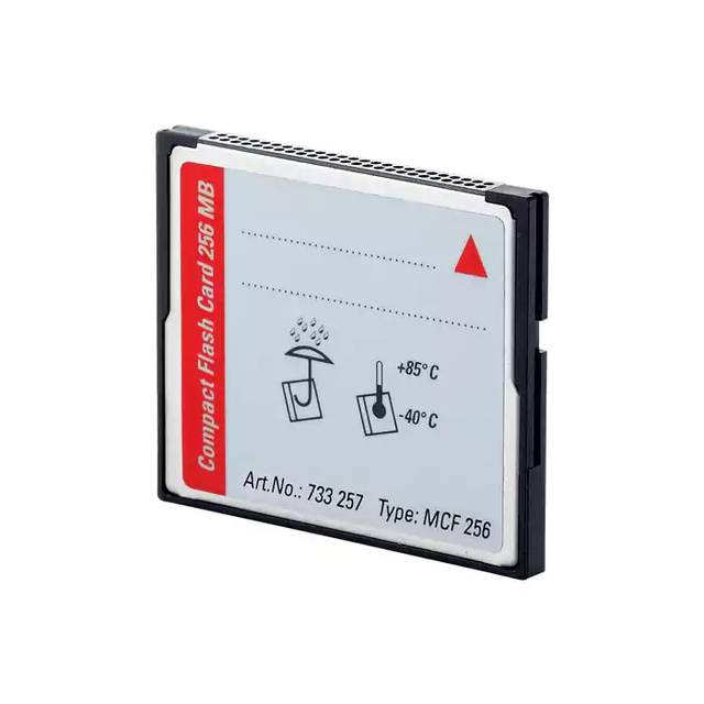 New Original Leica MCF 256 256MB Plastic Compact Flash Card (ART NO 733257) FAT32 Type I CF Operating Temp -40C to +85C