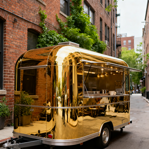 Concession de remorque de vendeur de festival camions de nourriture à vendre remorque personnalisée - Product Image 3