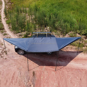 4x4 Offroad Camper Van Lef/côté droit couleur noire crème solaire étanche 2m 180 degrés <span class=keywords><strong>toit</strong></span> auvent <span class=keywords><strong>tente</strong></span> pour ramassage Suv utilisation - Product Image 1