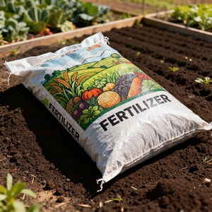 Custom Printed 10kg 25kg 50kg PP Laminated Woven Fertilizer Bag Wholesale UV Resistant and Waterproof High Strength <b>Material</b> - Product Image 2