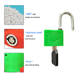 PL-501 35mm một chìa khóa an ninh thép còng nhựa Ổ Khóa Con dấu với khóa chủ - Product Image 5