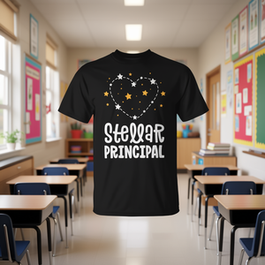 T-shirt Stellar pour l'équipe d'administration de l'école primaire, pour la rentrée scolaire - Product Image 3