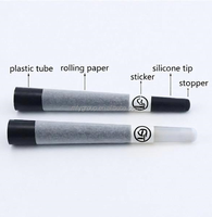 Filtre à cigarettes pré-imprimé avec embout en silicone, format King Size, 1g, emballage en papier roulé, paquets de roulage personnalisés, conteneur vide, tabac à fumer