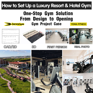 Solución Completa de Equipamiento para Gimnasios de Hoteles de Lujo, Equipos Deportivos Comerciales, Foshan Yoma Fitness para Proyectos de Resorts - Product Image 4