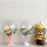 Support de ballon en forme de boîte en plastique imprimé offset BOBO Moxin MX_J1304 pour mariage, rentrée scolaire, Noël, anniversaire