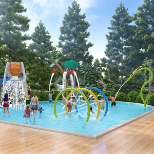 Équipement de parc aquatique Histar, jeux de pistolets à eau parent-enfant, kit de fontaines aquatiques personnalisées en acier inoxydable et fibre de verre - Product Image 5