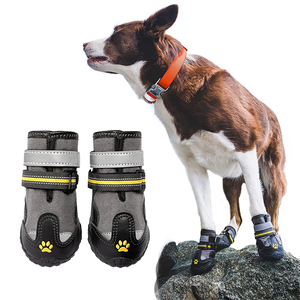 Commercio all'ingrosso impermeabile di alta qualità scarpe per cani antiscivolo inverno calda zampa proteggere le scarpe <span class=keywords><strong>del</strong></span> <span class=keywords><strong>cane</strong></span> - Product Image 1