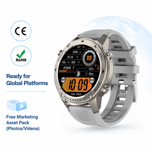 DM56 2026 Smartwatch Sportivo <span class=keywords><strong>GPS</strong></span> per Uomo <span class=keywords><strong>con</strong></span> Schermo AMOLED da 1,43 Pollici e Impermeabilità 5ATM, <span class=keywords><strong>con</strong></span> Altimetro e Bussola - Product Image 3