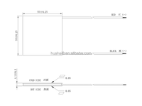 Module de refroidissement TEC1-24105 55*55*4.1mm Imax 5.5A, respectueux de l'environnement, non toxique, personnalisable pour la réfrigération industrielle