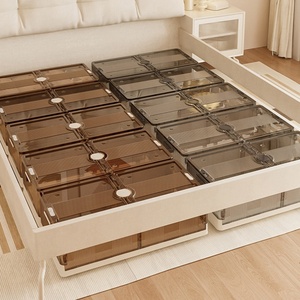Organizador <span class=keywords><strong>de</strong></span> sábanas <span class=keywords><strong>de</strong></span> plástico plegable ODM 82cm, <span class=keywords><strong>cajas</strong></span> <span class=keywords><strong>de</strong></span> almacenamiento y contenedores con tapa <span class=keywords><strong>de</strong></span> PP, caja <span class=keywords><strong>de</strong></span> almacenamiento plegable <span class=keywords><strong>para</strong></span> ropa - Product Image 2