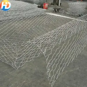 Fornitore di gabbioni 2x1x1m 8*10cm rete esagonale in gabbione di pietra