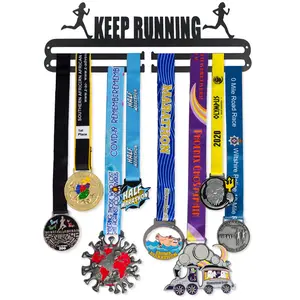 Factory Custom Stainless Steel Medal Holder Large Display Hanger Rack For Medals And Trophy Display