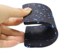 10 مللي متر المطاط رياضة لفات الارضيات يمكن ارتداؤها الملونة EPDM لفة المطاط - Product Image 2