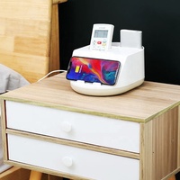 Support de charge sans fil multifonctionnel 10W tendance avec 2 ports USB et boîte de rangement de bureau pour accessoires d'appareil photo et de téléphone